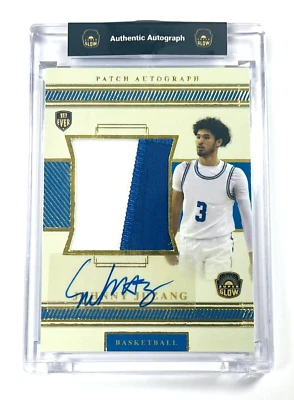 2022 SUPER JOHNNY JUZANG BASKETBALL ROOKIE PATCH AUTO RPA #35/45 - Image 1 of 2