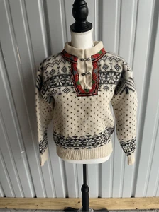 1980er Nordstrikk Herren Skipullover toller Zustand sehr warm sportique nordic norway - Bild 1 von 9