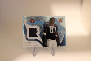 2003 TOPPS PRISTINE ROOKIE PREMIERE JERSEY #RPR-TC TYRONE CALICO TITANS NM - Picture 1 of 2