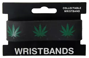 Cannabis - Bracciale in gomma (wb018) - Foto 1 di 1