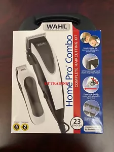 WAHL Home Pro Combo COMPLETE HAIRCUTTING KIT Precision Clipper Touch-up Trimmer - Picture 1 of 5