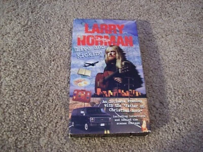 Larry Norman - Live and Kicking VHS Video *RARE* 1995 Crown - Изображение 1 из 4