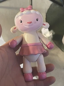 Disney Just Play Doc McStuffins Lambie Lamb Poseable Plastic 5” PVC Figure - Picture 1 of 4