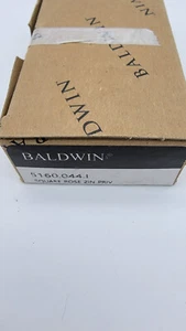 Baldwin Single Estate Rosette for Privacy Functions | PVD Satin Brass | 5160.044 - Picture 1 of 2