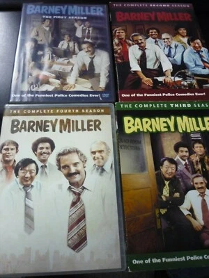 Barney Miller ТВ-шоу сезоны 1 до 4 DVD лот 1 2 3 и 4 - Изображение 1 из 2