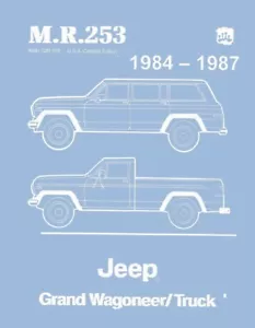 1984 1985 1986 1987 Jeep Grand Wagoneer Shop Service Repair Manual Book Guide - Picture 1 of 7