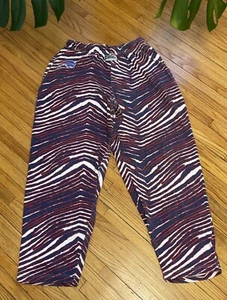Adult Large NFL Buffalo Bills Zubaz Drawstring Sweatpants Mafia Tailgating - Picture 1 of 6