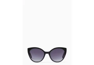 Kate Spade schwarze Cat Eye Sonnenbrille moderner Stil Damen Brille - Bild 1 von 6