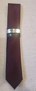 Alfani Men's Oakdale Slim Tie - Burgundy - Picture 1 of 4