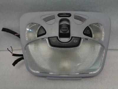 02-05 Mercedes C230 W203 consola superior domo mapa luz lámpara gris OEM AK91184 Foto 1 de 4