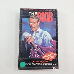 The Blob Big Box Horror VHS Tape Video Gems Steve McQueen - Imagen 1 de 5