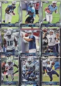 2015 Topps Tennessee Titans Team Set Tre McBride David Cobb Marcus Mariota RC 10 - Picture 1 of 1