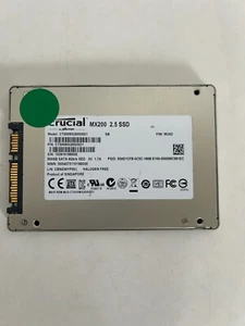 Crucial 2.5" 500GB SSD SOLID STATE SSD Drive SATA, mixed - Picture 1 of 1