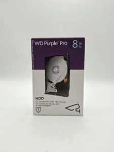 Western Digital WD Purple Pro 8TB, 7200 RPM, 3.5 inch Internal Hard Drive -... - Afbeelding 1 van 2