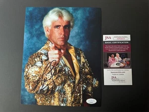 Ric Flair Hot! autographed signed WWE legend Hogan 8x10 photo JSA Spence coa - Picture 1 of 1