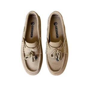 Giesswein Wool Loafer Beige Women's Size 7 Barefoot, Preppy, Summer - Picture 1 of 10