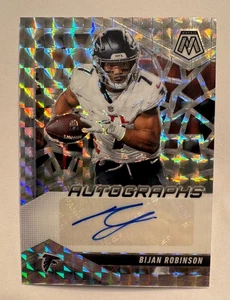 2025 Panini Mosaic Bijan Robinson Auto #AMC-BRN Atlanta Falcons - Picture 1 of 2