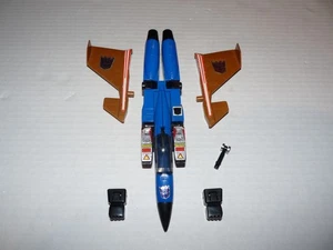 TRANSFORMERS G1 JET SEEKER DIRGE ALMOST COMPLETE LOOSE 1985 VINTAGE TAKARA - Bild 1 von 2