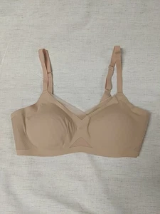 Honeylove Cross Over Bra Size M Nude Beige Sand Wireless - Picture 1 of 8