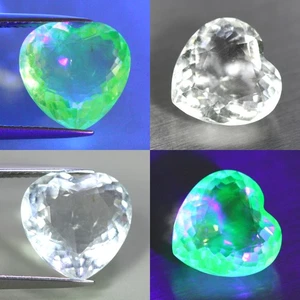 4.72 Cts "Antiguo 100% Natural Mexicano Sin Tratar Uv Cambio de Color HIALITA Ópalo" - Imagen 1 de 7