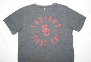 usc trojans t-shirt men's M heather gray southern california authentic apparel - Bild 1 von 7