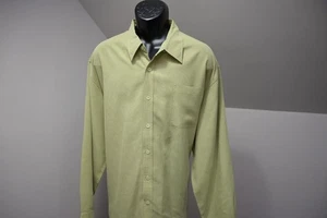 Tommy Bahama Button Up Dress Shirt Long Sleeve Rayon Polyester Mens Sz 2XL - Picture 1 of 10