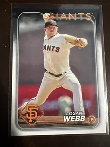 2024 Topps Serie 1 - Logan Webb #4 - Bild 1 von 2