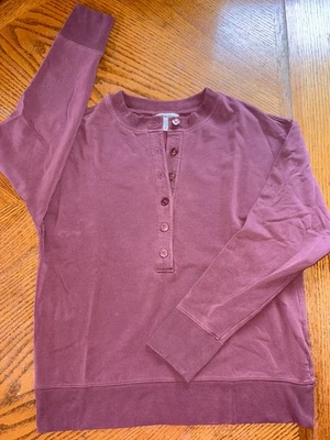 Sudadera para mujer ATHLETA Balance Henley ELASTIZADA Talla: Pequeña (rosa rosa) Foto 1 de 4