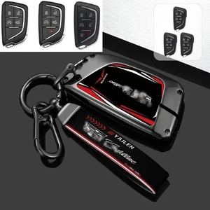for Cadillac CT5 CT6 ATS XT5 XT4 Escalade ESV Key Fob Cover Case Shell - Picture 1 of 3