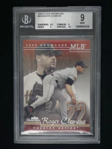 2005 Fleer Showcase #99 Roger Clemens BGS 9 - Picture 1 of 2