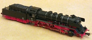 Fleischmann H0 1105 AC, Locomotiva a vapore tipo BR50 delle DB, mai usata - Foto 1 di 15