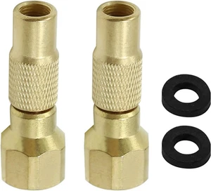 Air Chuck Twist-on, 2 PCS Heavy Duty Tire Screw on Chuck... - Bild 1 von 3