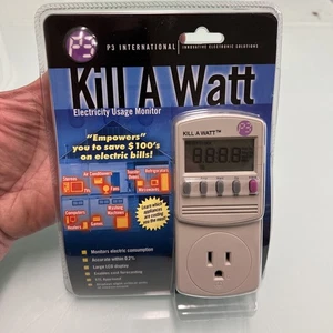 P3 International Kill-A-Watt Electricity Usage Monitor Model P4400 New & Sealed! - Picture 1 of 8