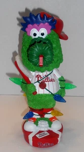 phillies phillie phanatic 10'' holiday lights bobble head new in box - Picture 1 of 5