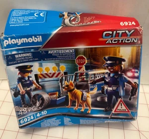 Playmobil City Action Police K9 Unit Set 6924 Dog Officers New Open Box - Bild 1 von 2