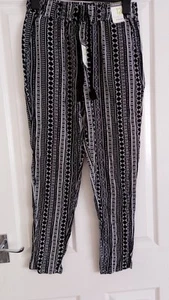 Ladies Jogger Light Summer Trousers Size 12 By Primark With Tag - Picture 1 of 4