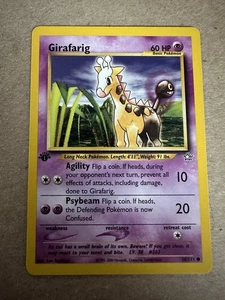 Pokemon Neo Genesis 1. Edition Girafarig 58/111 - Bild 1 von 2