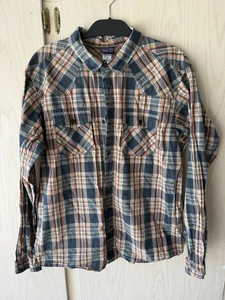 Camisa Patagonia Good Para Hombre Grande Algodón Orgánico Exterior Informal A Cuadros Manga Larga - Imagen 1 de 6