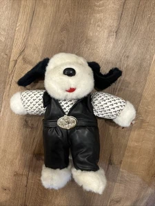 1994 Elvis Jailhouse Rock singender Plüschhund Hund mit Etikett Taipow - ungetestet - Bild 1 von 9