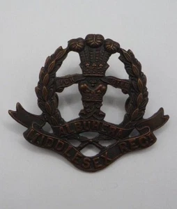 MIDDLESEX REGIMENT ECHTES KAPPENABZEICHEN - Bild 1 von 2