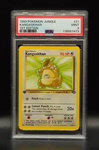 Kangaskhan 1st Edition 1999 Pokemon Jungle #21 WOTC PSA 9 Newly Graded - Picture 1 of 2