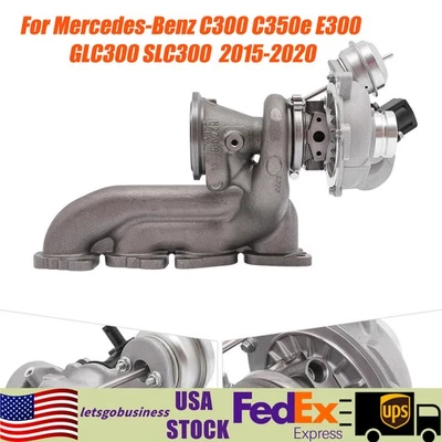Turbocompresor para 15-20 Mercedes-Benz C300 C350e E300 GLC300 SLC300 Foto 1 de 4