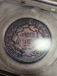 1829 Coronet Head Large Cent Beautiful Toning! 1c ICG G6 Purple Blue Toner! - Picture 1 of 6