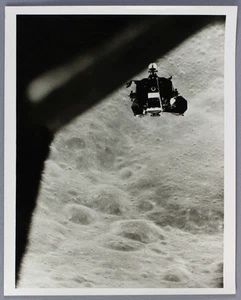 ICONIC vintage 1969 NASA MOON photograph SNOOPY Apollo 10 lunar module ascent - Bild 1 von 5