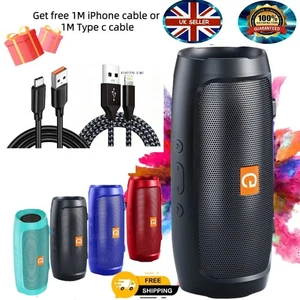 Altavoz Bluetooth Inalámbrico Portátil 40W Estéreo Bajo Fuerte AUX USB FM Impermeable - Imagen 1 de 35