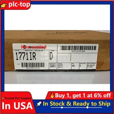 1771-IR 1771IR PLC-5 Analog RTD Input Module 6-Ch 3-Wire US Free Tax - Image 1 of 3