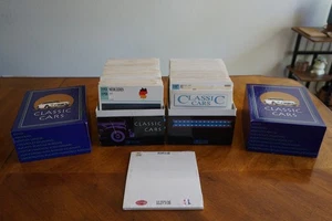 70 Sealed Packs Classic Cars Collection ATLAS EDITION 90s Two Boxes Specs Cards - Picture 1 of 19