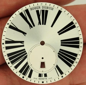 Echt silbernes Zifferblatt für Roger Dubuis Excalibur 42 Automatik RDDBEX0536 Uhr - Bild 1 von 2