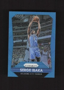 2015-16 Prizm Light Blue Prizms #116 Serge Ibaka Thunder #/199 colore abbinato - Foto 1 di 2