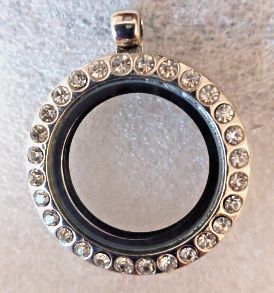 Colgante medallón de memoria grande de 30 mm Foto 1 de 1